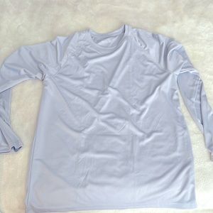 Baleaf rash guard grey.